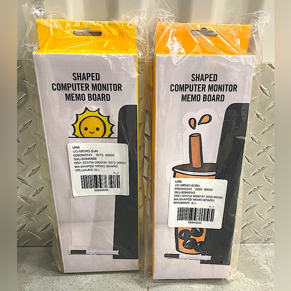 Urban Outfitters Other - 2 NEW Shaped Computer Memo Boards